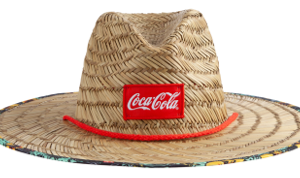 Sombrero de paja talla única.