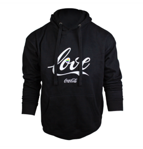 sudadera con capucha Coca-Cola Love