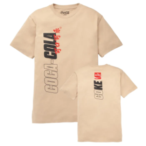 Camiseta unisex de manga corta color beige