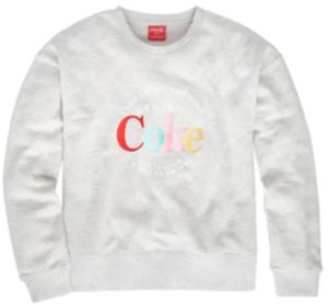 Sudadera de felpa color avena para mujer