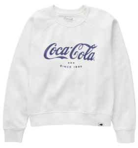 Sudadera corta blanca para mujer