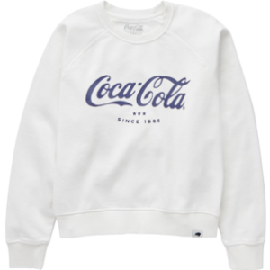 Sudadera corta blanca para mujer